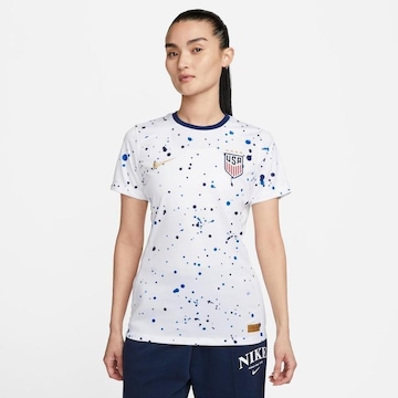 Camisa Estados Unidos Nike I 2023/24 Torcedora Pro - Feminina