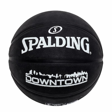 Bola de Basquete Spalding Downtown Black - Masculina