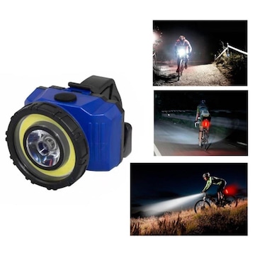 Lanterna Farol Dk Para Bike Com Suporte Led