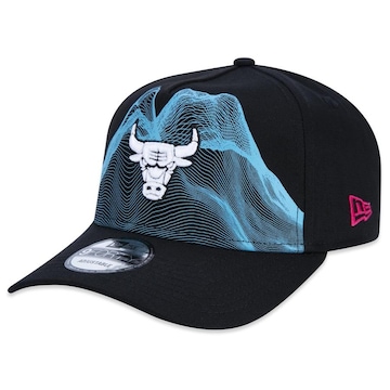 Boné Aba Curva New Era 9Forty A-Frame Nba Chicago Bulls Tecnologic - Snapback - Masculino