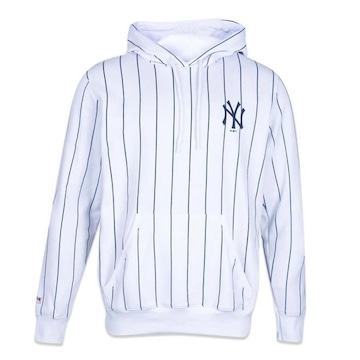 Blusão de Moletom com Capuz New Era Canguru New York Yankees Back To School - Masculino