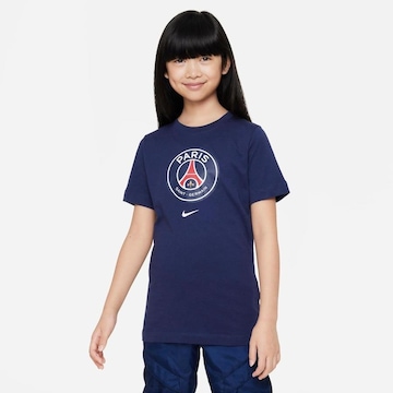 Camiseta Nike Psg Crest - Infantil