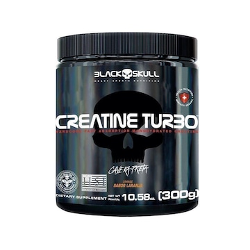 Creatina Turbo Black Skull - 300G