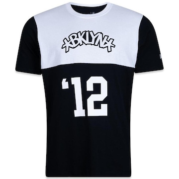 Camiseta New Era Brooklyn Nets Nba Core - Masculina