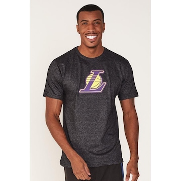 Camiseta NBA Especial Los Angeles Lakers Casual - Masculina