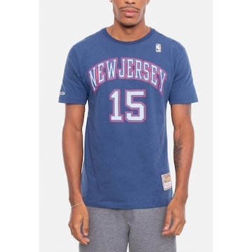 Camiseta Mitchell & Ness Name And Number Vince Carter - Masculina