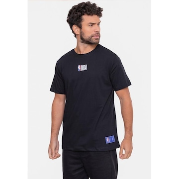 Camiseta Nba Mini Logo Soft - Masculina