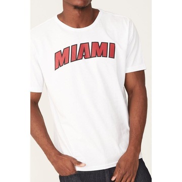 Camiseta NBA Estampada Miami Heat - Masculina