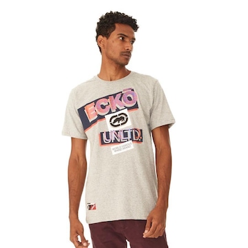 Camiseta Ecko Estampada - Masculina