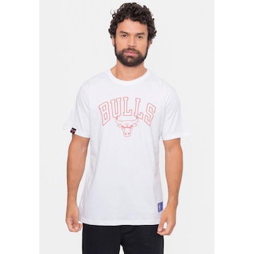 Camiseta NBA College Soft Chicago Bulls - Masculina