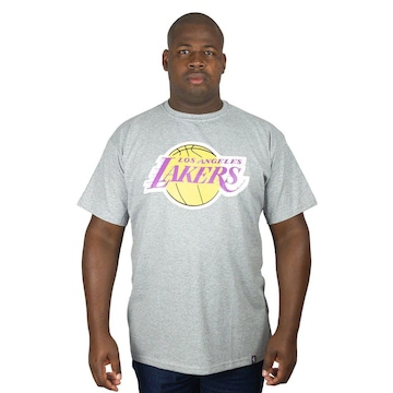 Camiseta Nba Plus Size Lakers - Masculino