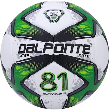 Bola de Futsal Dalponte 81 Nitro Microfibra Costurada A Mão