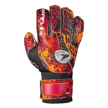 Luvas de Goleiro Poker Semi Pro Skull - Adulto