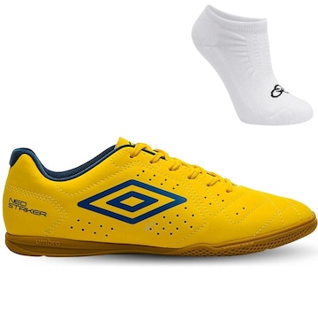 Kit Chuteira Futsal Umbro Neo Striker + Meias - Adulto