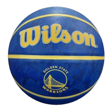 Bola de Basquete Wilson NBA Authentic Indoor Outdoor #7 - Marrom