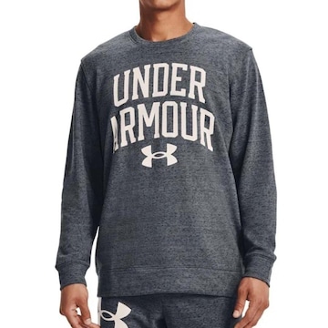 Blusão de Moletom Under Armour Rival Terrier Crew - Masculino