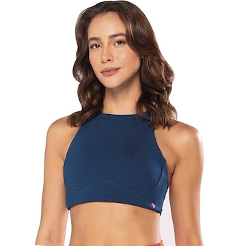 Top Fitness Alto Giro Hyper - Feminino