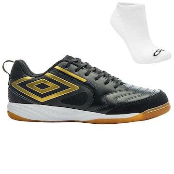 Chuteira Futsal Umbro Pro 5 Bump + Meia - Adulto