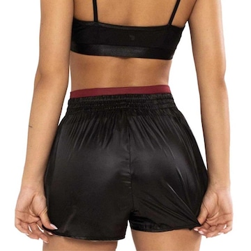 Shorts Alto Giro 2 Em 1 Light Shine - Feminino