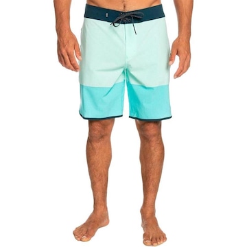 Bermuda Quiksilver Highlite Scallop 19 Wt23 Beach Glass - Masculina