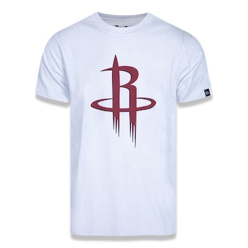 Camiseta New Era Houston Rockets Basic Logo Nba - Masculina