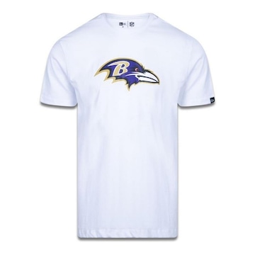 Camiseta New Era Baltimore Ravens Logo Time Nfl - Masculina