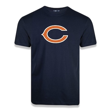 Camiseta New Era Chicago Bears Logo Time Nfl - Masculina