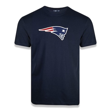 Camiseta New Era New England Patriots Logo Time Nfl - Masculina