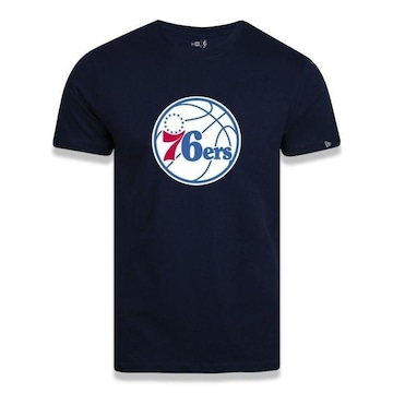 Camiseta New Era Nfl Philadelphia 76Ers Basic Logo - Masculina