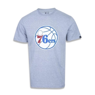 Camiseta New Era Nfl Philadelphia 76Ers Basic Logo - Masculina