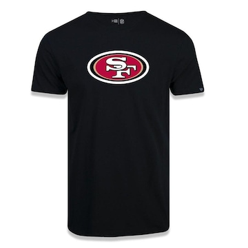 Camiseta New Era San Francisco 49Ers Logo Time Nfl - Masculina