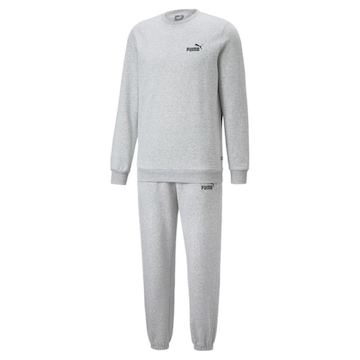 Kit Puma: Blusão de Moletom + Calça Feel Good Sweat Suit - Masculino