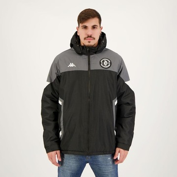 Jaqueta Parka com Capuz do Vasco Kappa Dobby Poly - Masculina