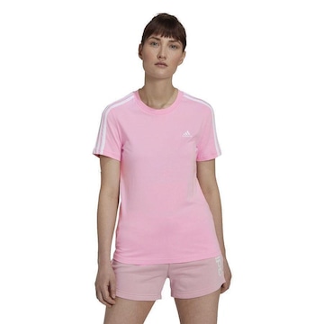 Camiseta adidas 3 Listras - Feminina