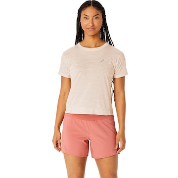 Blusa Cropped Asics Race - Feminina