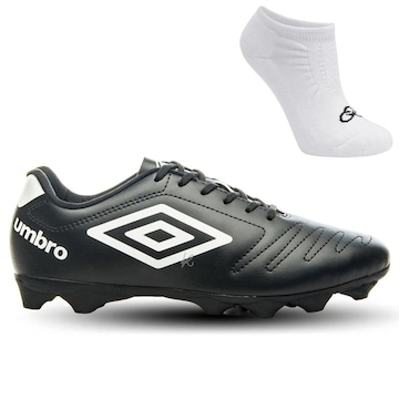 Chuteira de Campo Umbro Class Rb - Adulto + 1 Par de Meias