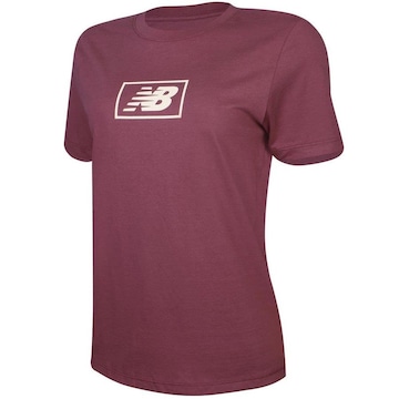 Camiseta New Balance Essentials Logo - Feminina