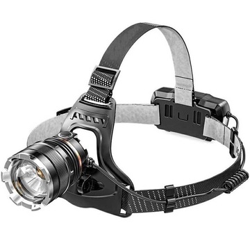 Lanterna de Cabeça SML LED Recarregável com Zoom - Adulto