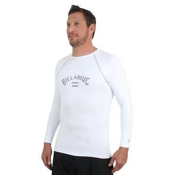 Camiseta para Surf Billabong Arch White - Masculina