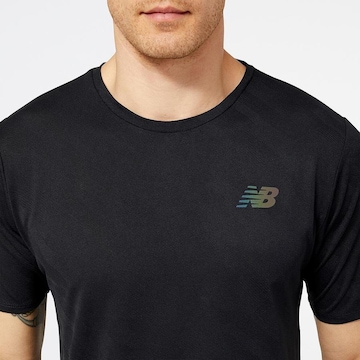 Camiseta New Balance Q Speed Jacquard - Masculina