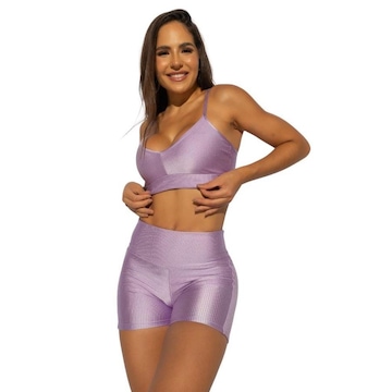 Top Fitness com Bojo Honey Be Decote V - Feminino