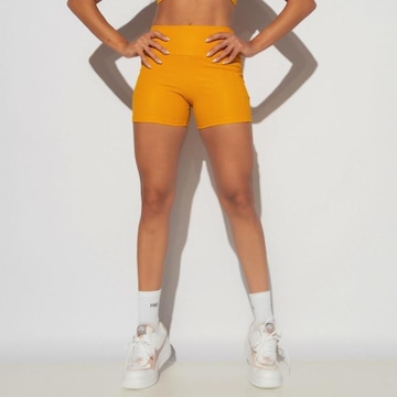 Shorts Fitness Honey Be com Cadarço Fake - Feminino