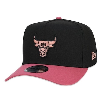 Boné Aba Curva New Era 940 A-Frame Chicago Bulls Classic - Snapback - Adulto