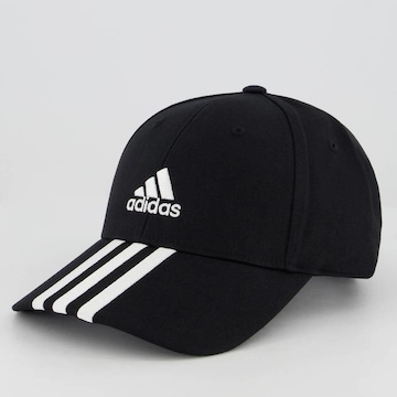 Boné Aba Curva adidas Baseball 3 Listras - Strapback - Adulto