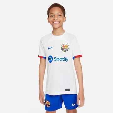 Camisa Barcelona Ii 2022/2023 Torcedor Pro Nike - Infantil