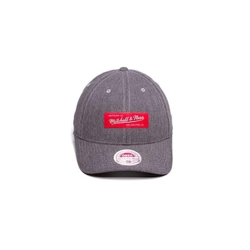 Boné Aba Curva Mitchell & Ness Flex Fit Branded - Adulto