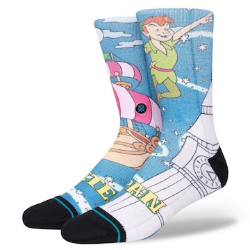 Meia Cano Alto Stance Peter Pan Disney - 36 a 44 - Unissex