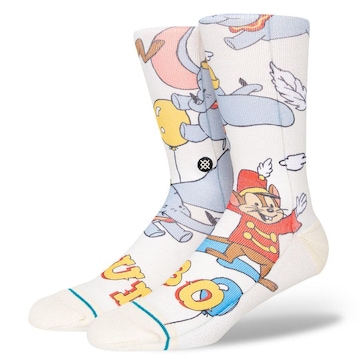 Meia Cano Alto Stance Dumbo Disney - Unissex