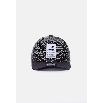 Boné Starter Aba Curva Snapback Preto - Starter