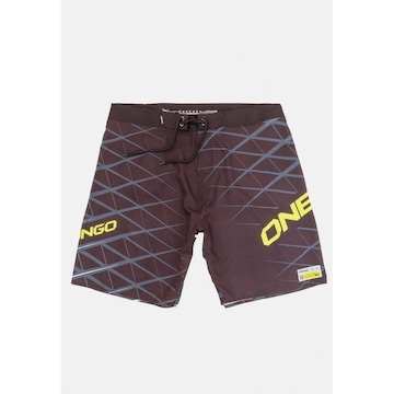 Bermuda Boardshort Onbongo Plus Size Cel - Masculina